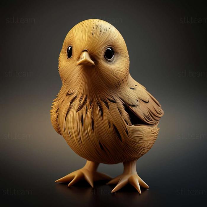 3D модель Цыпленок (STL)